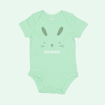 Load image into Gallery viewer, Personalised Bunny Short Sleeve Bodysuit
