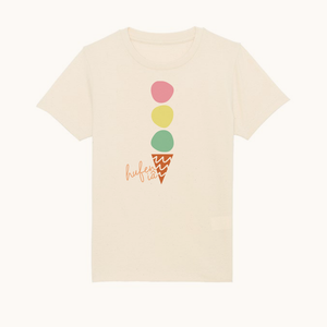 Personalised Ice Cream // Hufen Iâ Short Sleeve T-Shirt