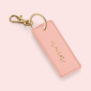 Personalised Rectangle Keyring