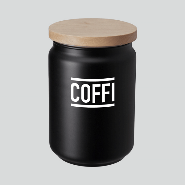 Te coffi shop siwgr canisters