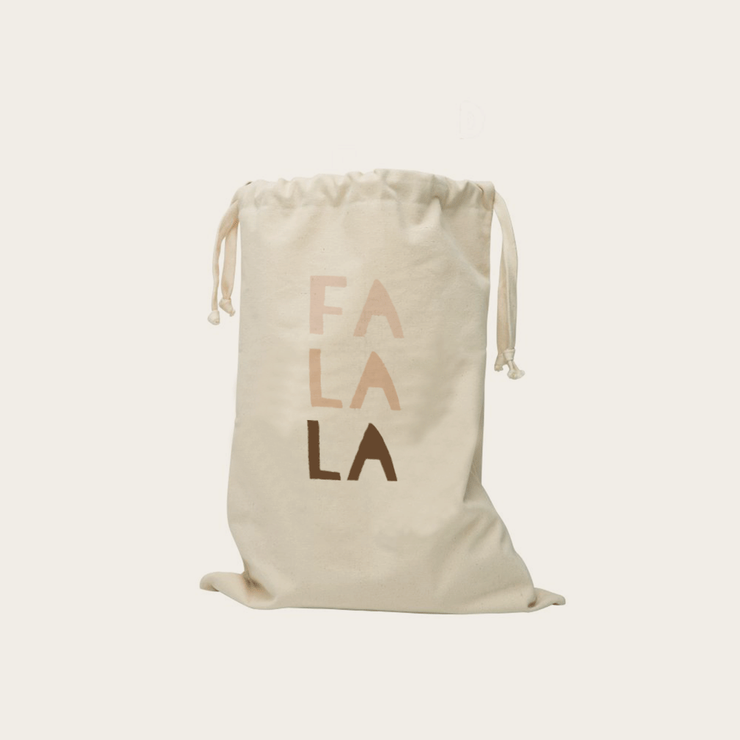 'FA LA LA' Large Toy Sack