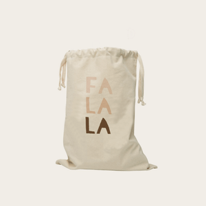 'FA LA LA' Large Toy Sack