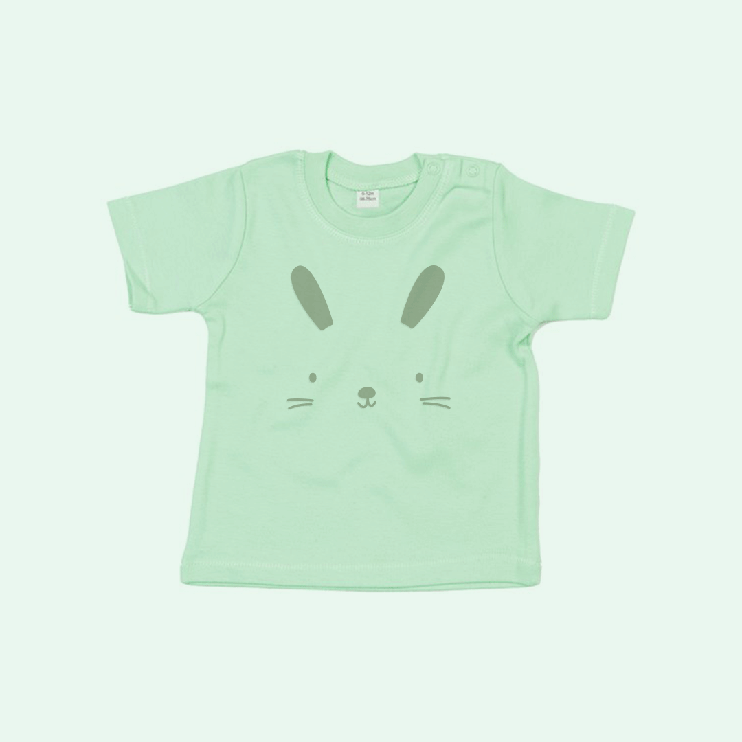 Personalised Bunny Short Sleeve T-Shirt