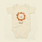 Load image into Gallery viewer, Personalised Lion Short Sleeve Bodysuit
