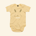 Load image into Gallery viewer, Personalised Bunny Short Sleeve Bodysuit
