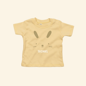 Personalised Bunny Short Sleeve T-Shirt